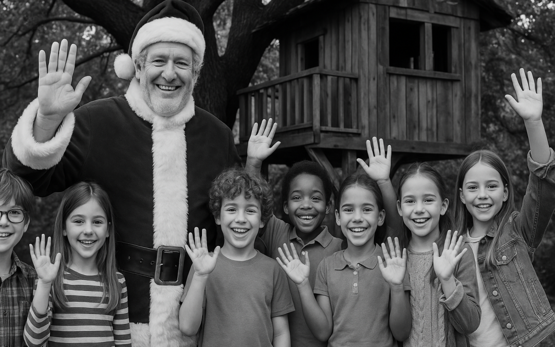 chris heivly as santa